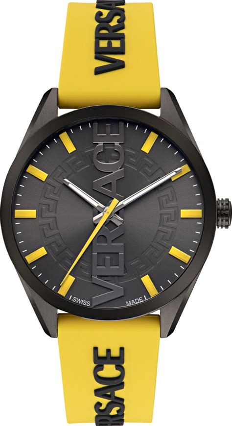 versace silicone watch.